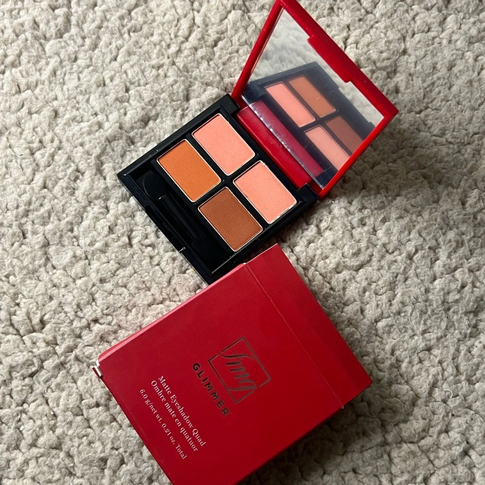 🤍New fmg Glimmer Matte Eyeshadow Quad 🤍